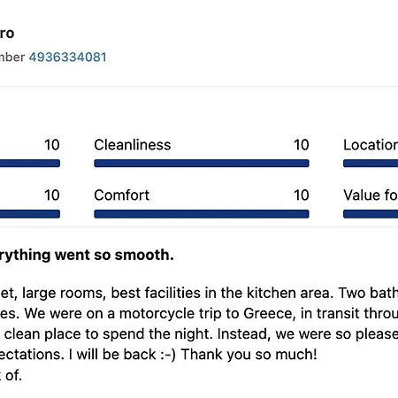 Daire Large Private Guest House Apartment In Kazanlak Center, Full Kitchen & Dining Room, King Beds, Garden Patio, Self Check-In, No Prepayment, Free Parking, English Spoken