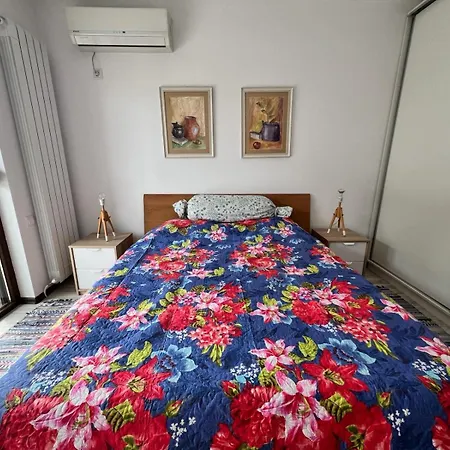 Large Private Guest House Apartment In Kazanlak Center, Full Kitchen & Dining Room, King Beds, Garden Patio, Self Check-In, No Prepayment, Free Parking, English Spoken דירה